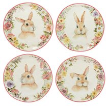 Melamine easter clearance plates